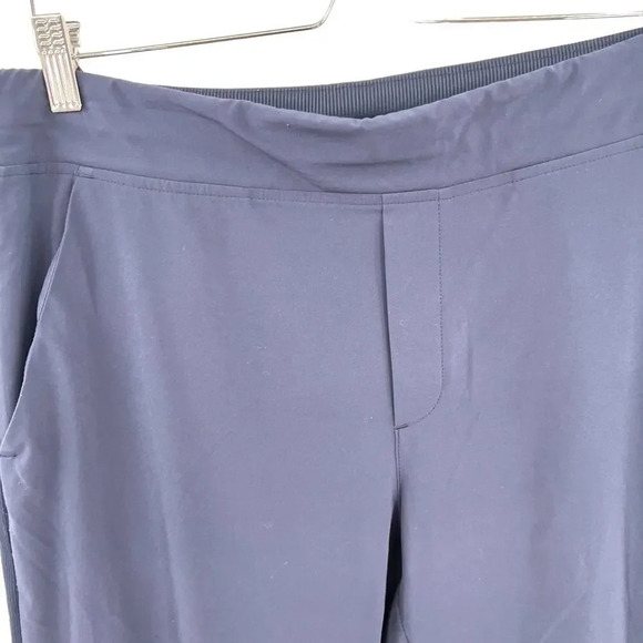 Athleta Brooklyn Mid Rise Ankle Pant Navy Blue Size 12 - Picture 4 of 13